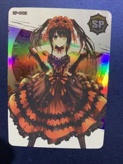 Kurumi Tokisaki Date Live SP 2 Foil Goddess Waifu Card Girl Holo Doujin Anime NM - Image 1