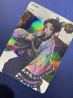 Shinobu Kochou Demon Slayer SP 3 Foil Goddess Waifu Card Girl Holo Doujin Anime - Image 3