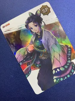 Shinobu Kochou Demon Slayer SP 3 Foil Goddess Waifu Card Girl Holo Doujin Anime - Image 4