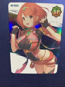Pyra Xenoblade Chronicle Hot SP 9 Foil Goddess Waifu Card Girl Holo Doujin Anime - Image 5
