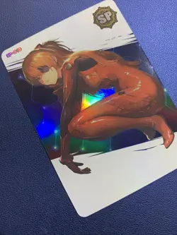 Asuka Soryu Neon Evangelion SP 10 Foil Goddess Waifu Card Girl Holo Doujin Anime - Image 4