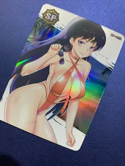 Sailor Mars Moon Hot Swim SP 23 Foil Goddess Waifu Card Girl Holo Doujin Anime - Image 3