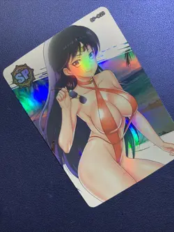Sailor Mars Moon Hot Swim SP 23 Foil Goddess Waifu Card Girl Holo Doujin Anime - Image 4