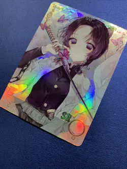 Shinobu Kochou Demon Slayer Doujin Foil Goddess Story 5M03-74 Anime Waifu Card - Image 3