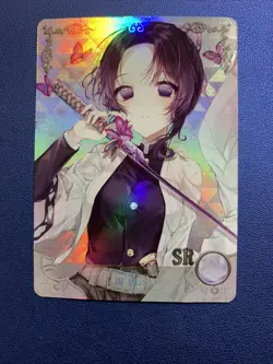 Shinobu Kochou Demon Slayer Doujin Foil Goddess Story 5M03-74 Anime Waifu Card - Image 5