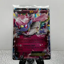 Diancie EX XY43 Black Star Promo Ultra Rare Holo Pokemon Card - MP-HP - Image 1