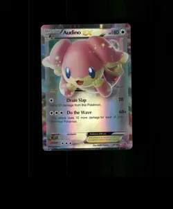 Fan-Art READ DESCRIPTION BELOW HOLO Audino Card Audino Pokemon Card p3 - Image 1