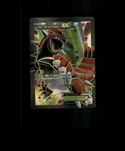 Fan-Art READ DESCRIPTION BELOW HOLO Groudon Card Groudon Pokemon Card p3 - Image 1
