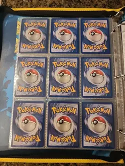 Pokemon Collection Binder Vintage Lot of Cards Holos Rares WoTC E-Reader Etc - Image 5