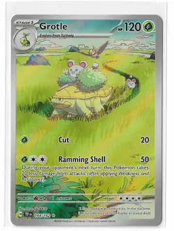 Grotle 164/162 Temporal Forces Illustration Rare Holo Pokemon TCG Card NM - Image 1