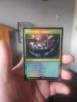 MTG Casualties of War [Fallout - Foil - PIP] - Image 1