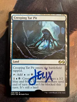 Creeping Tar Pit - Jason Felix Artist Proof Sketch MTG AP Magic Gathering - Image 2