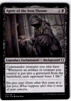 MTG Agent of the Iron Throne Battle for Baldur's Gate Uncommon #107 - Image 1