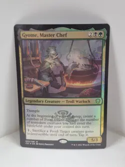 Gyome, Master Chef - Foil - Commander 2021 #005/081 MTG Magic The Gathering - Image 1