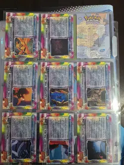 Pokemon Topps Mewtwo Strikes Back Movie Holo Blue Logo 72/72 - Image 2