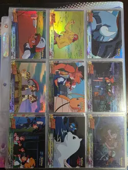 Pokemon Topps Mewtwo Strikes Back Movie Holo Blue Logo 72/72 - Image 3