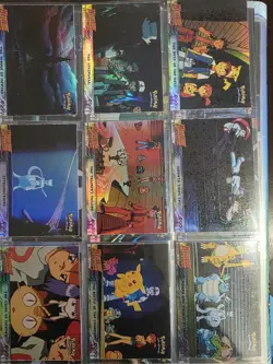 Pokemon Topps Mewtwo Strikes Back Movie Holo Blue Logo 72/72 - Image 5