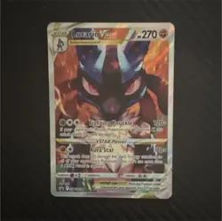 Pokemon TCG Lucario VSTAR SWSH291 Sword & Shield Promo Rare Holo Card - Image 1