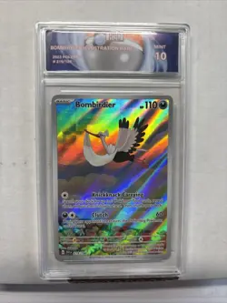 2023 Pokemon Bombirdier Illustration Rare #219 HGC 10 (sb6) - Image 1