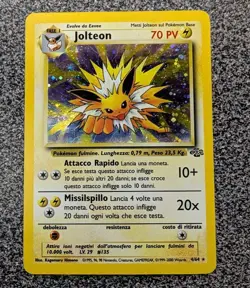 Jolteon 04/64 Holo Unlimited Jungle Pokemon Card TCG - Image 2