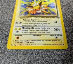 Jolteon 04/64 Holo Unlimited Jungle Pokemon Card TCG - Image 4