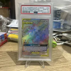 Pokemon Moltres Zapdos Articuno GX Rainbow 69/68 Hidden Fates 2019 PSA 10 Gem MT - Image 1