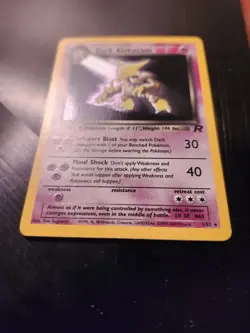 Dark Alakazam - 1/82 - Team Rocket 1st Edition Holo Rare (Pokemon TCG 2000) - Image 2