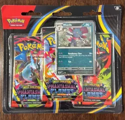 1 Pokemon Phantasmal Flames 3 Pack + 11 Scarlet &Violet Destine Rivals 14 Packs - Image 2