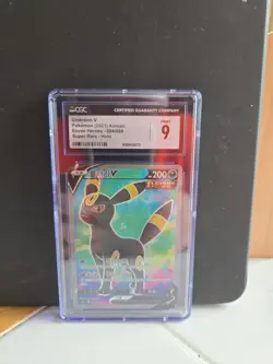 Pokemon Korean Eevee Heroes s6a 084/069 SR Umbreon V Full Art CGC 9 Gem Mint - Image 1