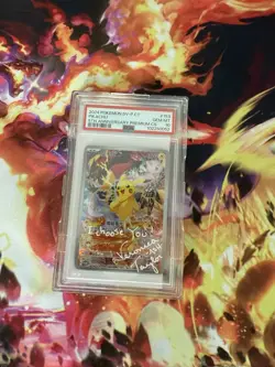 2024 Pokemon Chinese SV-P PROMO #153 Pikachu 5th Anniversary Premium PSA 10 - Image 1
