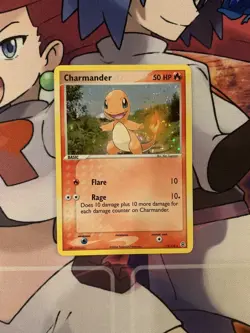 Charmander 113/112 EX FireRed & LeafGreen Secret Rare Holo Pokemon TCG - NM - Image 1