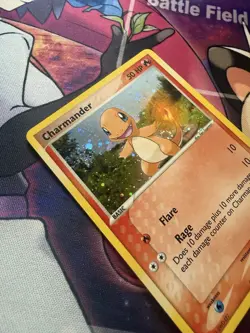 Charmander 113/112 EX FireRed & LeafGreen Secret Rare Holo Pokemon TCG - NM - Image 3