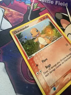 Charmander 113/112 EX FireRed & LeafGreen Secret Rare Holo Pokemon TCG - NM - Image 4