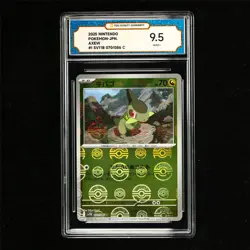 TQG 9.5 MINT+ 2025 Pokemon JPN Axew 070/086 C - Image 1