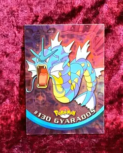 2000 Topps Pokemon TV Animation Edition Series 3 Holo Foil #130 Gyarados - Image 1