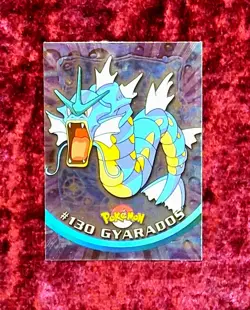 2000 Topps Pokemon TV Animation Edition Series 3 Holo Foil #130 Gyarados - Image 5