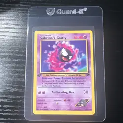 Sabrina’s Gastly 97/132 1st Edition Gym Challenge WOTC Vintage Pokemon - Image 1