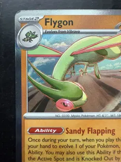 Pokemon Flygon MEP 016 Phantasmal Flames Pre Release Promo Stamped (NM) - Image 2