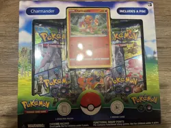 TCG Pokemon GO Charmander Pin Collection Box - Image 2