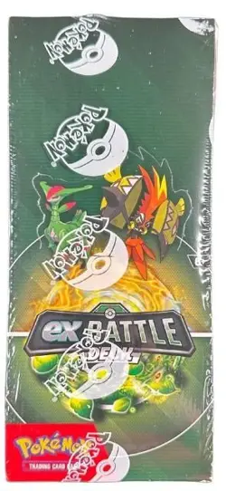 Pokemon Tapu Koko ex / Iron Leaves ex Battle Deck Box Display - Image 2