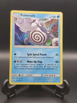 Poliwrath - 32/149 - Holo Rare - Pokemon Sun & Moon: Base Set - Image 1