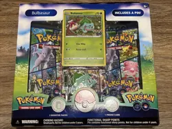 TCG Pokemon GO Bulbasaur Pin Collection Box - Image 2