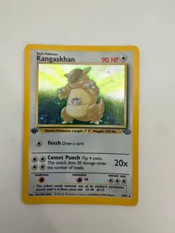 Kangaskhan Jungle 5/64 Holo 1st Edition Rare MP/HP Ungraded Pokemon - Image 1