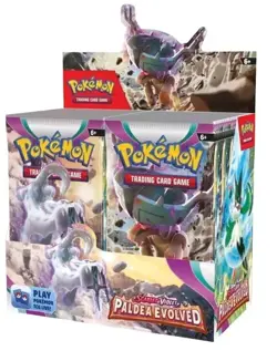 Paldea Evolved Booster Box - SEALED - Pokemon - Read Description - Image 1