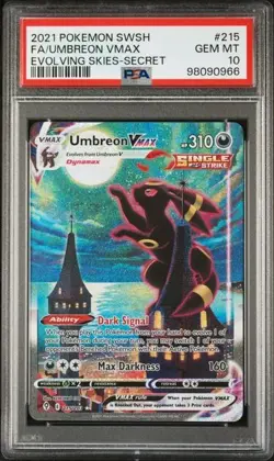 PSA 10 Umbreon VMAX - 215/203 - Evolving Skies - Pokemon - Read Description - Image 1