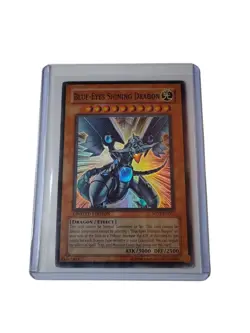 1996 TCG Limited Edition HOLO BLUE-EYES SHINING DRAGON Ultra Rare #MOV-EN001 - Image 1