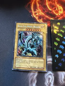 Yugioh! Blue Eyes White Dragon BPT-009 Limited Edition Secret Rare 153💎HP💎 - Image 1