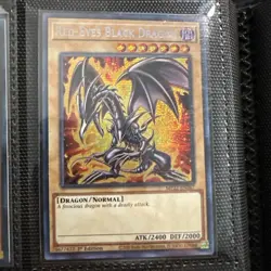 Red-Eyes Black Dragon (MP22. Art) - RA04-EN109 - Platinum Secret Rare 1st - Image 1