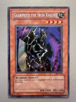 Gearfried the Iron Knight Secret Rare BPT-012 Yu-Gi-Oh! - Image 1