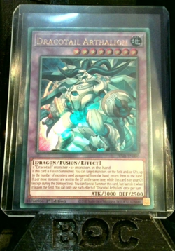 Dracotail Arthalion - JUSH-EN006 - 1st Edition - Ultra Rare - M/NM - Yu-Gi-Oh! - Image 2
